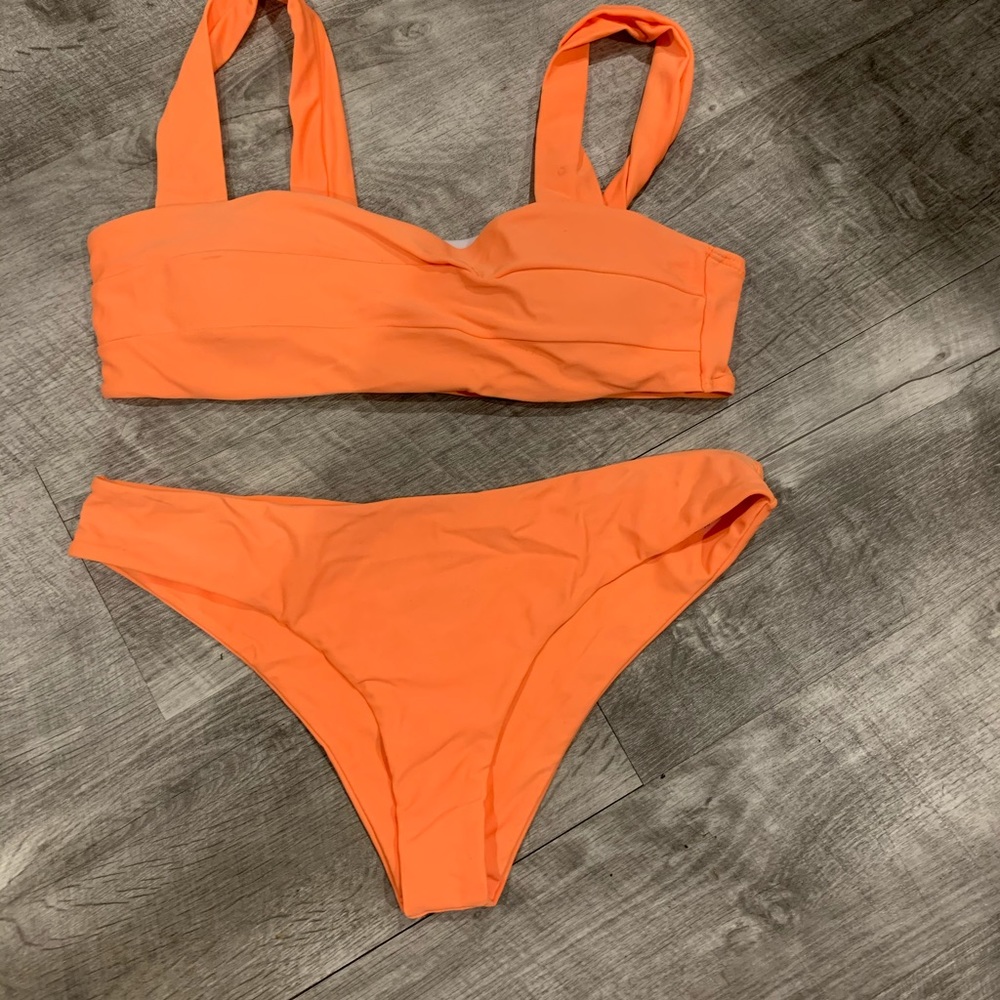 Orange bikini